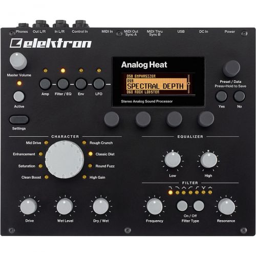  Elektron},description:It’s more than a drum machine. It’s even more than an analog drum machine. It is an analog rhythm composer that carries sample support as well as a synthesis
