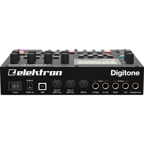  Elektron Digitone Eight-Voice Digital FM Synthesizer and Sequencer