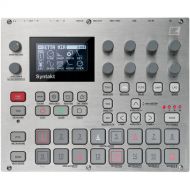 Elektron Syntakt 12-Voice Digital Drum Machine and Synthesizer 25th Anniversary Edition (Silver)