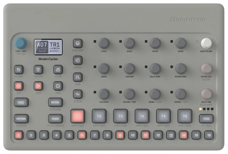  Elektron Model:Cycles 6-track FM Based Groovebox Demo