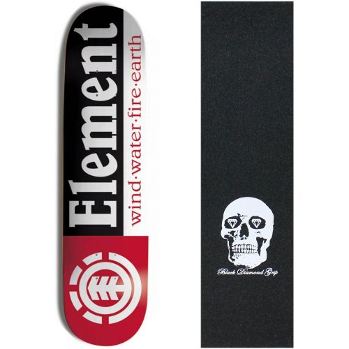  Element Skateboards Section Deck Skateboard 7.75 with Griptape