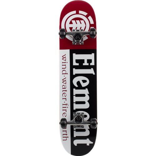  Element Thriftwood Section Black Complete Skateboard - 7.5 x 31.5