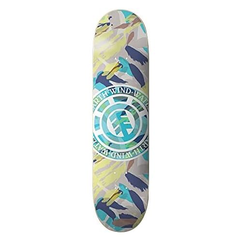  Element Camo Cabourn Seal Skateboard Deck Sz 8.25in