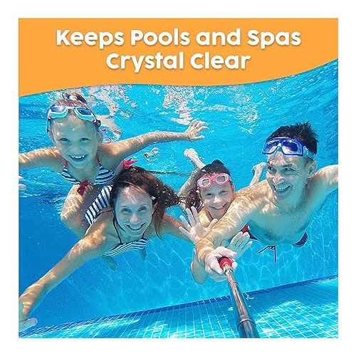  Filter Cleaner Spray - Great for Pools and Spas - Eliminates Sunscreen, Oils, Lotion, and Organic Matter - Compatible with All Sanitizers (32 oz)