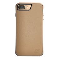 Element Case Solace LX Premium Leather, Protective, Cell Phone Case for iPhone 8 Plus and 7 Plus - Gold