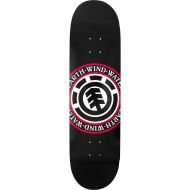 Element Skateboards Seal Black Skateboard Deck - 7.75 x 31.7 with Jessup WS Die-Cut Black Griptape - Bundle of 2 Items