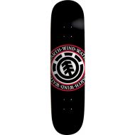 Element Skateboards Element Elemental Seal Skateboard Deck -8.0 Black Deck ONLY - (Bundled with Free 1 Hardware Set)