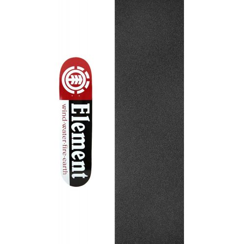  Element Skateboards Section Skateboard Deck - 8 x 31.75 with Jessup Black Griptape - Bundle of 2 Items