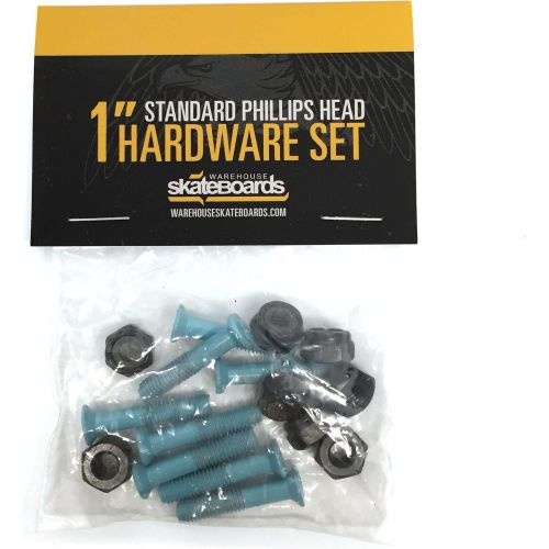  Element Skateboards Standard Raw Skateboard Trucks - 4.75 Hanger 7.5 Axle with 1 Tar Heel Blue Hardware - Bundle of 2 Items