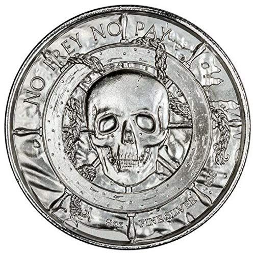  Elemental Privateer Series Complete Collection of 7 Stunning Ultra High Relief 2 OZ Silver Rounds