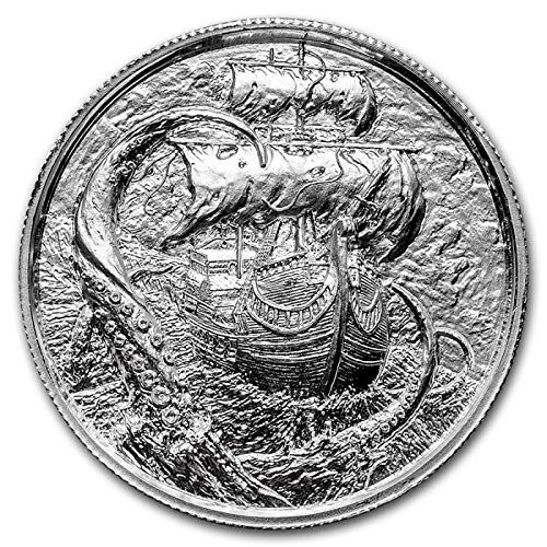  Elemental Privateer Series Complete Collection of 7 Stunning Ultra High Relief 2 OZ Silver Rounds