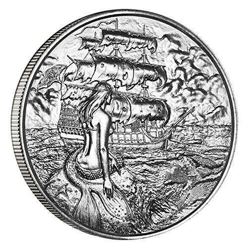  Elemental Privateer Series Complete Collection of 7 Stunning Ultra High Relief 2 OZ Silver Rounds