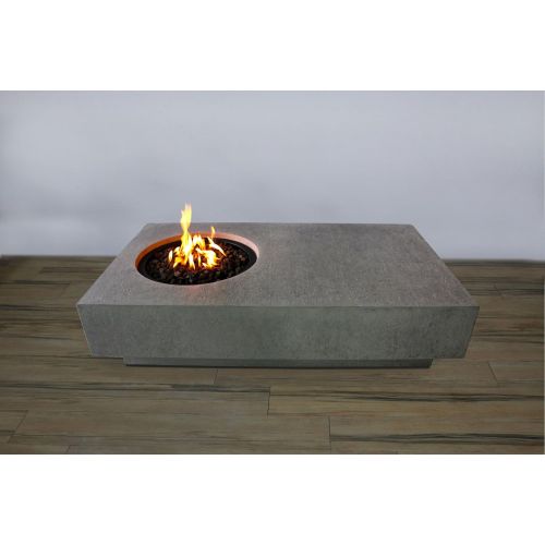  Elementi Metropolis Cast Concrete Fire Pit - NG