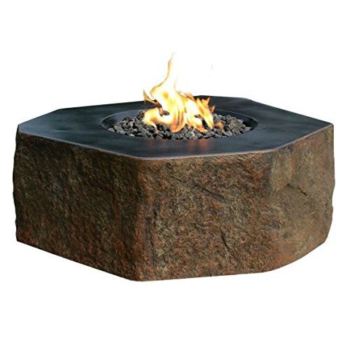  Elementi Columbia Cast Concrete Fire Pit - Natural Gas