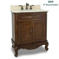 Elements VAN062-T Clairemont Vanity, Painted Nutmeg