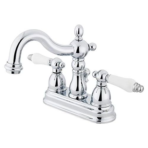  Elements of Design New Orleans EB1601PL Centerset Lavatory Faucet with Retail Pop-Up, 4-Inch, Polished Chrome