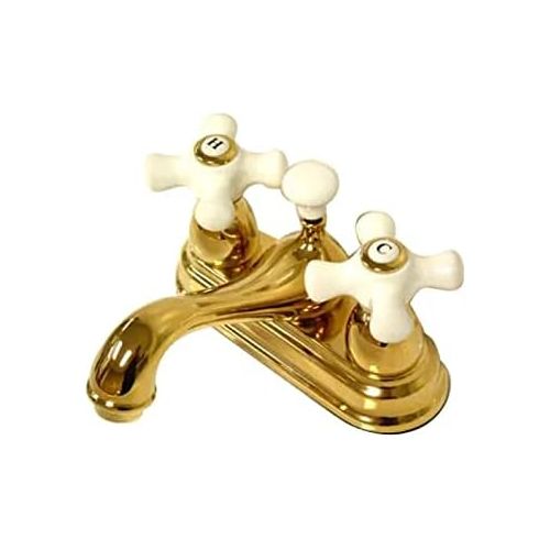  Nuvo ES3601PX Elements of Design Chicago 2-Handle 4 Center Set Lavatory Faucet with Brass Pop-Up, 4-1/2, Polished Chrome