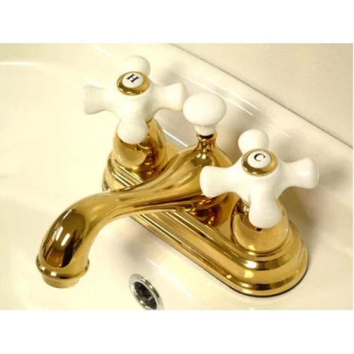  Nuvo ES3601PX Elements of Design Chicago 2-Handle 4 Center Set Lavatory Faucet with Brass Pop-Up, 4-1/2, Polished Chrome