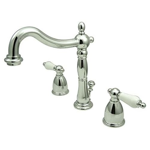  Elements of Design New Orleans EB1971PL Widespread Bathroom Faucet with Retail Pop-Up, 8-Inch to 16-Inch, Polished Chrome