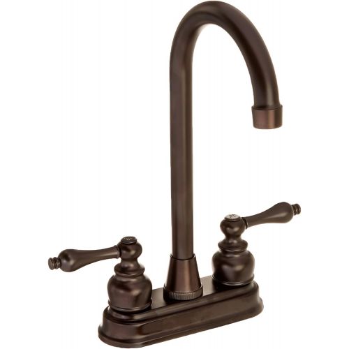  Elements of Design EB495AL Magellan 4 Centerset High-Arch Bar Faucet, 4-3/4 in Spout Reach, Oil Rubbed Bronze