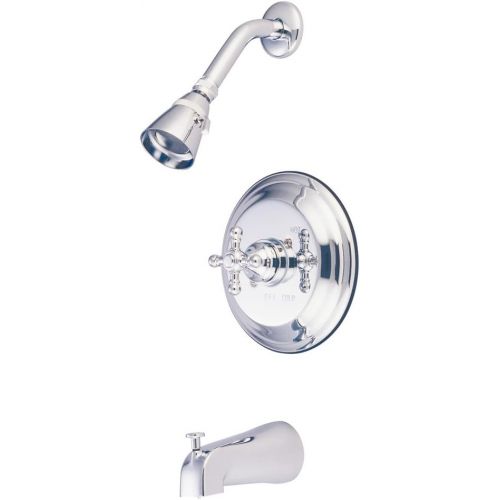  Elements of Design New York EB2631BX Single Handle Tub and Shower Faucet, Polished Chrome