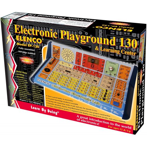  Elenco 130-in-1 Electronic Playground and Learning Center