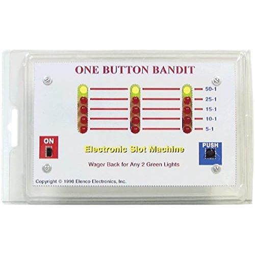  Elenco One Button Bandit Soldering Kit with Iron and Solder