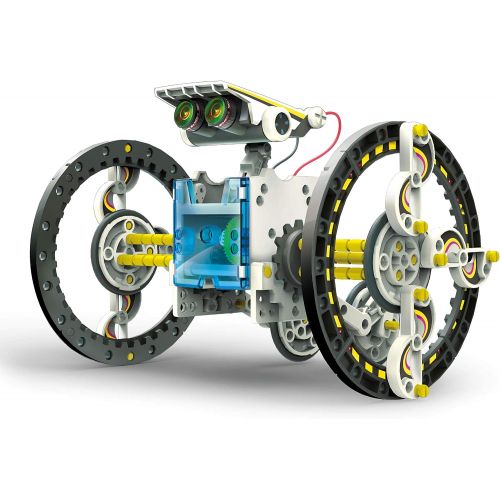  Elenco Teach Tech SolarBot.14, Transforming Solar Robot Kit, STEM Learning Toys for Kids 10+