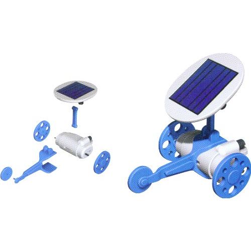  Elenco Edu-Toys 6-in-1 Solar Kit| Build 6 Solar Powered Models | No batteries | Sun Powered