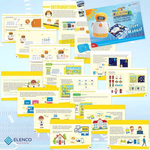  Elenco Teach Tech EL10T: My First Coding Robot