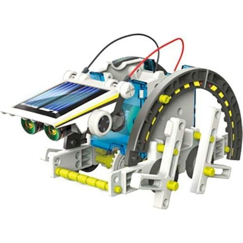  [아마존베스트]Elenco Teach Tech SolarBot.14 | Transforming Solar Robot Kit | STEM Educational Toys for Kids 10+