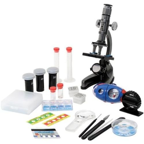  Elenco Microscope and Telescope with Survival Kit