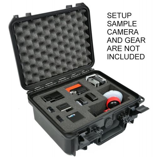  Elephant Cases Elephant Elite EL1105cam Waterproof Case with Foam for Action Cameras, Gopro Video and Equipment, Guns, Test and Metering Equipment Plastic Case