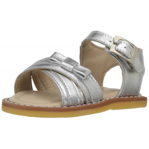  Elephantito Lili Crossed Sandal W/Bow (Toddler/Little Kid),