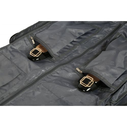 Elesac ELESAC Foldable Garment Bag,Clothing Suit Dance w/Pockets, for Business Travel