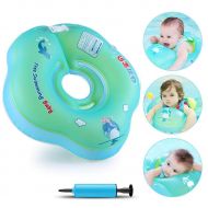 Elever Newborns Baby Inflatable Neck Float Swimming Pool Swimming Ring Swim Rings