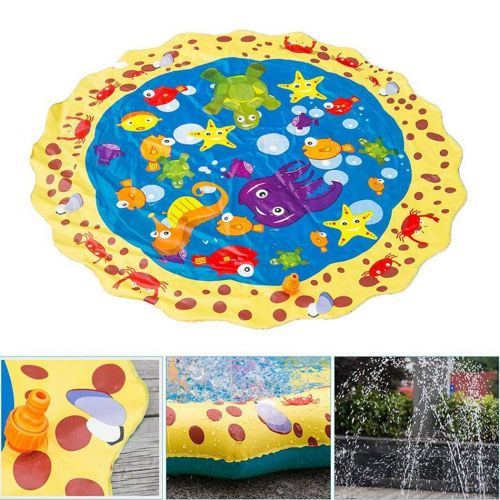  Elever Summer Children Play Toy Inflatable Outdoor Water Spray Mat Sprinkler Cushion Beach Toys