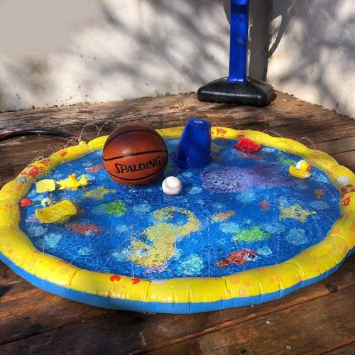  Elever Summer Children Play Toy Inflatable Outdoor Water Spray Mat Sprinkler Cushion Beach Toys