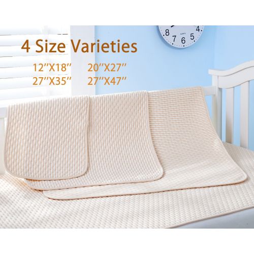  Elf Star Cotton Bamboo Fiber Breathable Waterproof Underpads Mattress Pad Sheet Protector,...