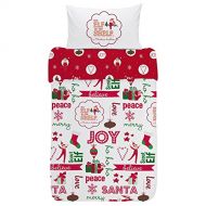 Elf on the Shelf 4 in 1 Junior Bedding Bundle Set (Duvet and Pillow and Covers)