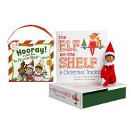 Elf on the Shelf: Boy Scout Elf (Brown Eyed) with The Scout Elves Present: Hooray! Its Your First… The Elf on the Shelf Library