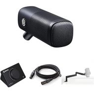 Elgato Wave DX Dynamic Microphone Bundle, XLR, USB, Free Mixer Software, Starter-Friendly Audio Kit, PC/Mac