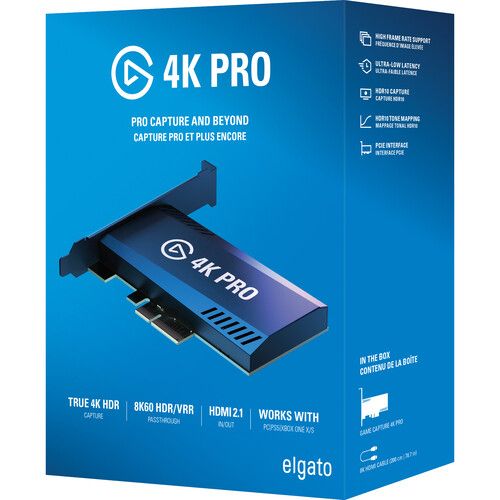  Elgato Game Capture 4K Pro