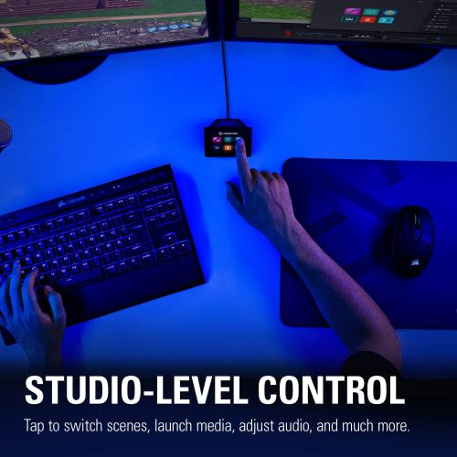  Elgato Stream Deck Mini - Live Content Creation Controller with 6 customizable LCD keys, for Windows 10 and macOS 10.11 or later