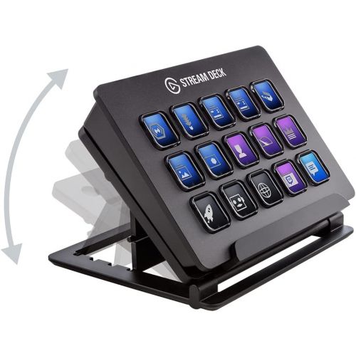  Elgato Stream Deck???Custom A 15?Pack of LCD Key with Live Content Create Controller (Authorized Distributor, 1?Year Manufacturer Warranty)