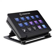 Elgato Stream Deck - Live Content Creation Controller with 15 Customizable LCD Keys, Adjustable Stand, for Windows 10 and macOS 10.13 or Late (10GAA9901)