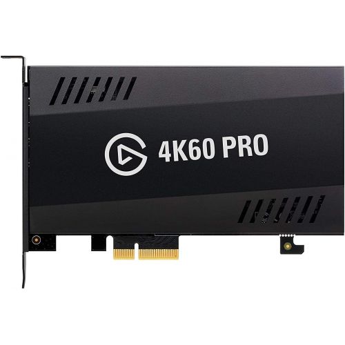 커세어 Corsair Elgato Game Capture 4K60 Pro - 4K 60fps capture card with ultra-low latency technology for recording PS4 Pro and Xbox One X gameplay, PCIe x4