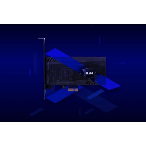  [무료배송]Elgato Game Capture HD60 Pro - Stream and record in 1080p60, superior low latency technology, H.264 hardware encoding, PCIe, black