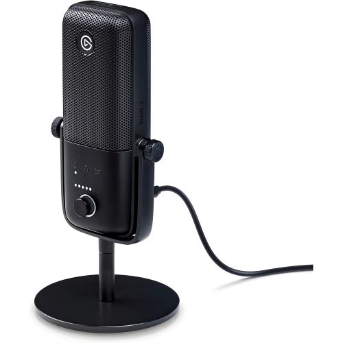  [무료배송] 방송용 콘덴서 마이크 엘가토 웨이브3 Elgato Elgato Wave: 3  USB Condenser Microphone and Digital Mixer for Streaming, Recording, Podcasting - Clipguard, Capacitive Mute, Plug & Play for PC / Mac