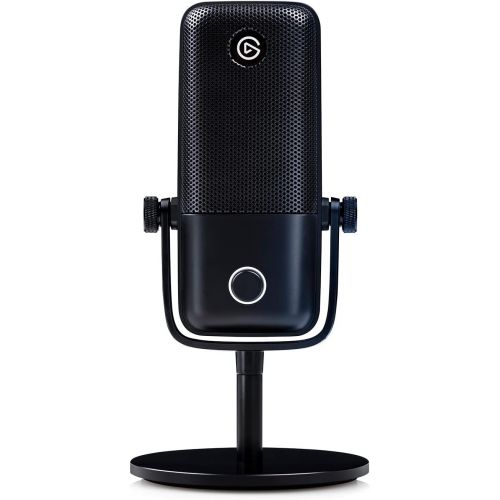  [아마존베스트]Elgato Wave:1 Premium USB Condenser Microphone and Digital Mixing Solution, Anti-Clipping Technology, TactileMute, Streaming and Podcasting